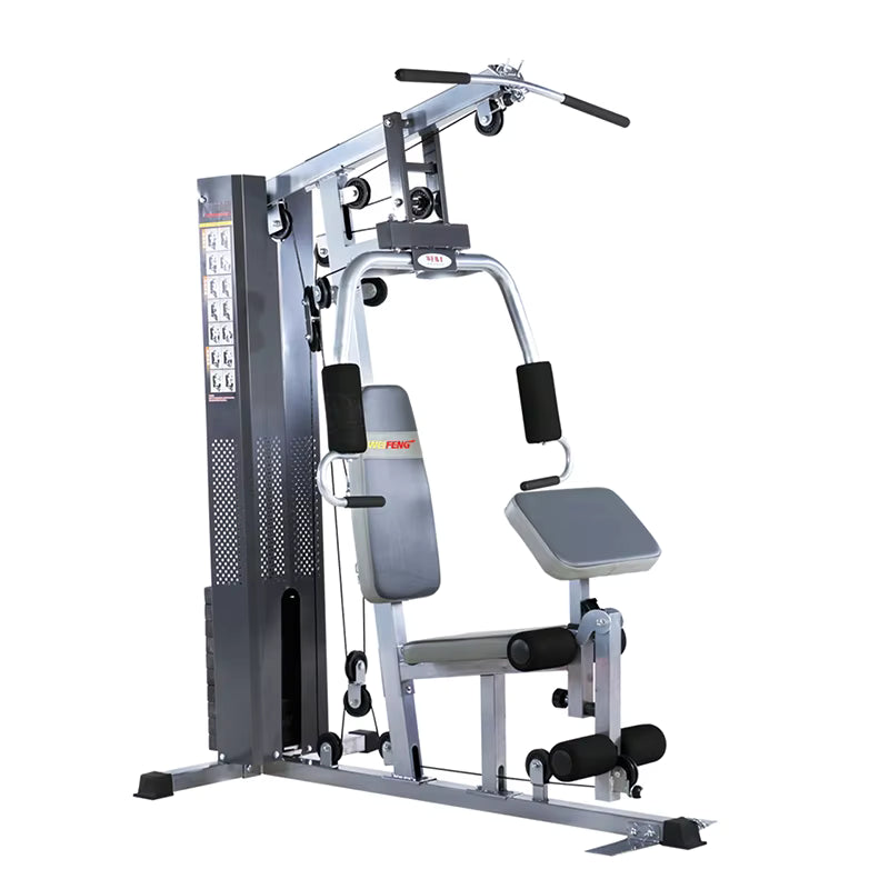 Customized logo From 20pcs Multi Functional Combination Gym 5 Station Indoor Fitness Equipment Comprehensive Trainer