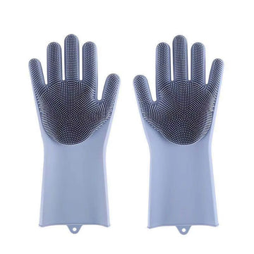 Pet Dogs Cats Shower Gloves Cat Brushes, Silicone Bath Massage Brushes Divine Tools for Dog Bathing Products Pet Accessories
