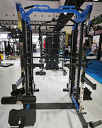 Ultimate All-in-One Smith Machine - Cable Crossover Power Rack Squat Trainer for Complete Home Gym