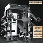 Heavy Duty Multi-Functional Smith Machine - 2 Station All-in-One Home Gym Equipment