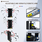 FITPRO Smart Home Gym - Interactive AI Fitness Mirror with Virtual Personal Trainer All-In-One Workout System