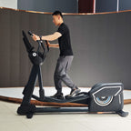 Commercial Gym Machine Magnetic Controlled Elliptical Trainers Adjustable Resistance Aerobic Elliptical Machine