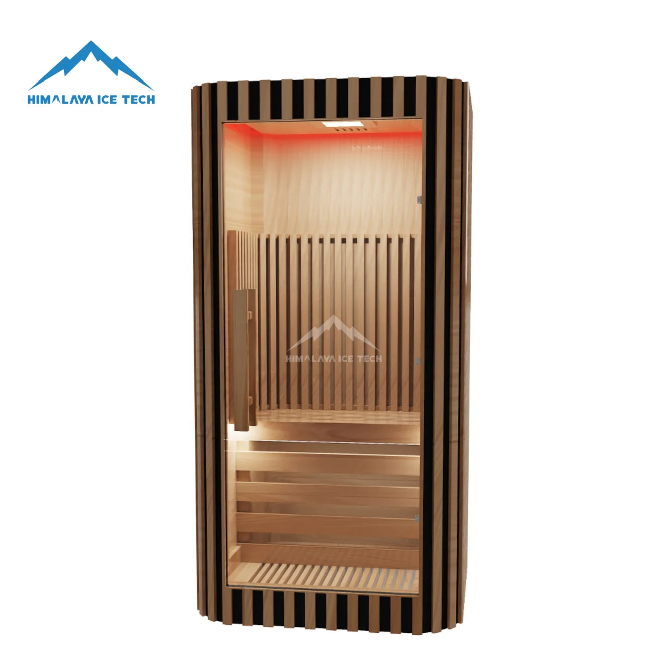Red Cedar One-Person Far Infrared Indoor Sauna with Digital Control