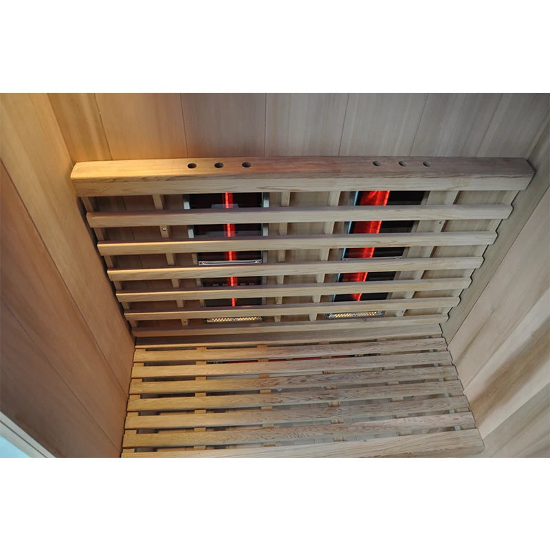 Modern 2-Person Full Spectrum Infrared Sauna Cabin with Smart Electric Heating