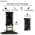 FITPRO Smart Home Gym - Interactive AI Fitness Mirror with Virtual Personal Trainer All-In-One Workout System