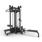 Multi Station Gym Machine 4-in-1 Home Fitness Equipment for Full Body Workout & Strength Training