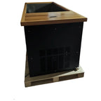 Modern Red Cedar Cold Plunge Spa Tub 304 Stainless Insert