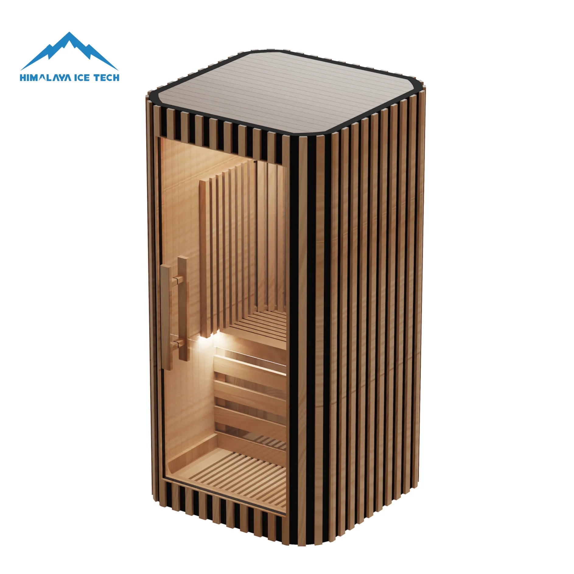 Red Cedar One-Person Far Infrared Indoor Sauna with Digital Control