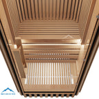 Red Cedar One-Person Far Infrared Indoor Sauna with Digital Control