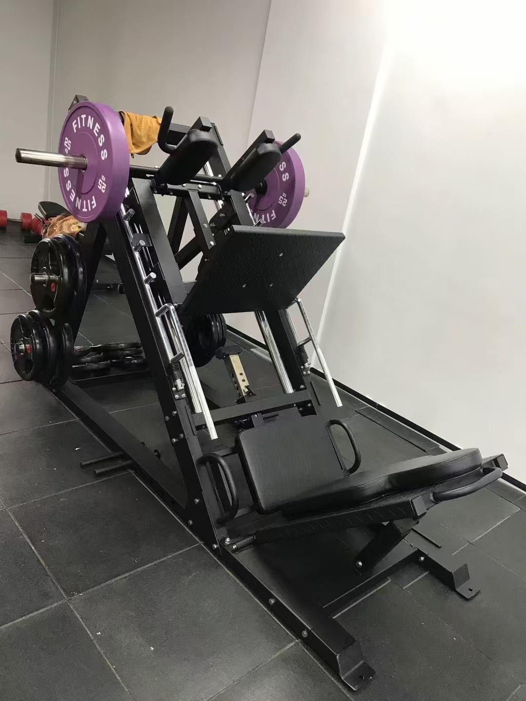 45-Degree Hack Squat & Leg Press Combo Machine – 2-in-1 Lower Body Strength Trainer for Home Gym