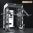 Heavy Duty Multi-Functional Smith Machine - 2 Station All-in-One Home Gym Equipment