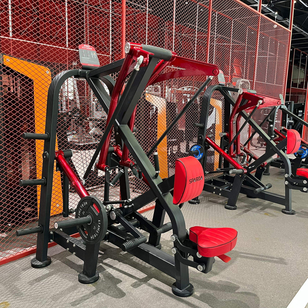 Commercial Gym Fitness Equipment Exercise Multi Functional Inclined Bench Shoulder Chest Press Power Dual System Smith Machine