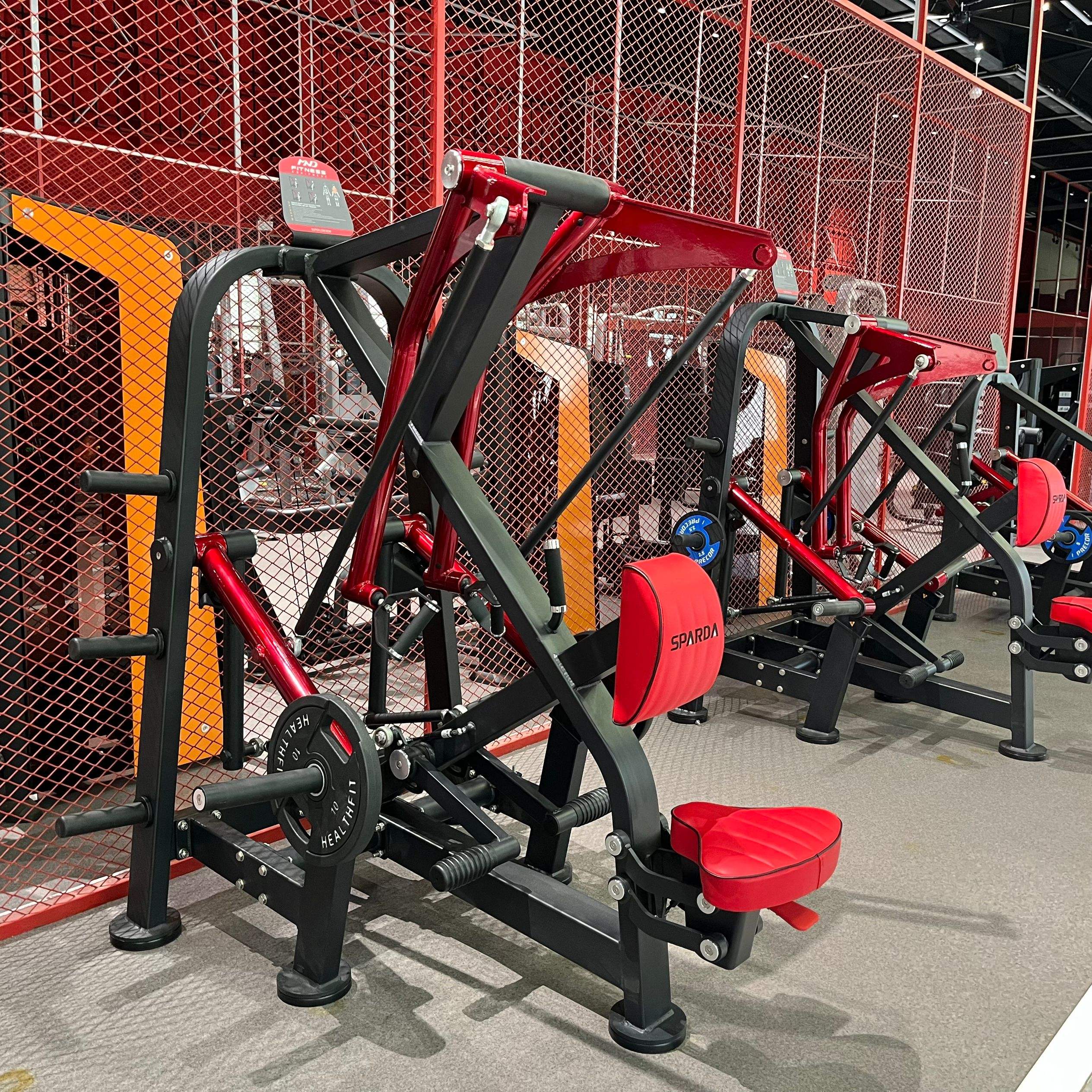 Commercial Gym Fitness Equipment Exercise Multi Functional Inclined Bench Shoulder Chest Press Power Dual System Smith Machine