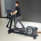 Commercial Gym Machine Magnetic Controlled Elliptical Trainers Adjustable Resistance Aerobic Elliptical Machine