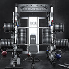 Heavy Duty Multi-Functional Smith Machine - 2 Station All-in-One Home Gym Equipment