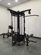 Multi Station Gym Machine 4-in-1 Home Fitness Equipment for Full Body Workout & Strength Training