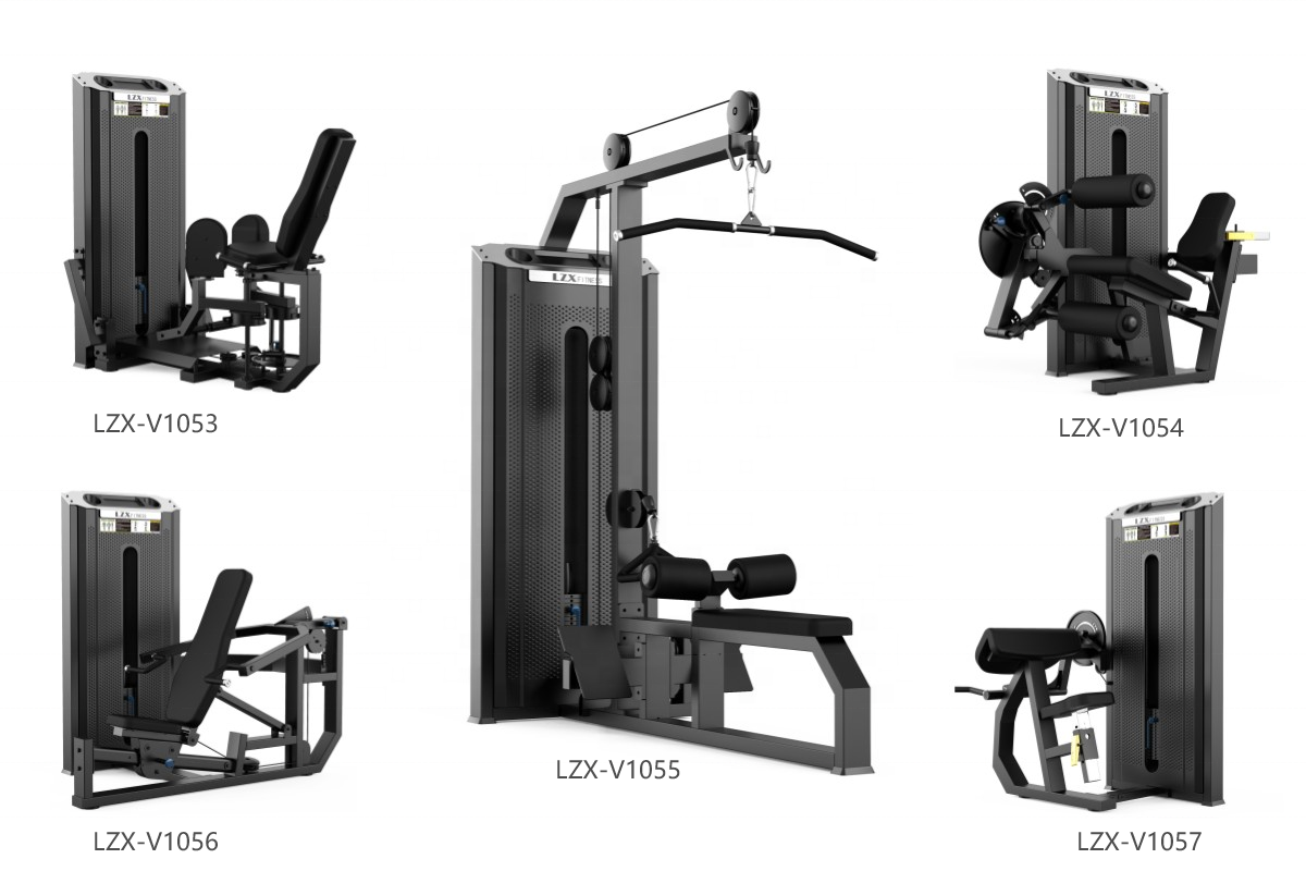 Direct Fitness Equipment Manufacturer New Dual Gym Equipment Lat Pulldown & Long Pull Machine