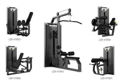Direct Fitness Equipment Manufacturer New Dual Gym Equipment Lat Pulldown & Long Pull Machine