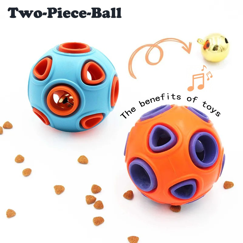 Rubber Dog Ball with Bell Sound