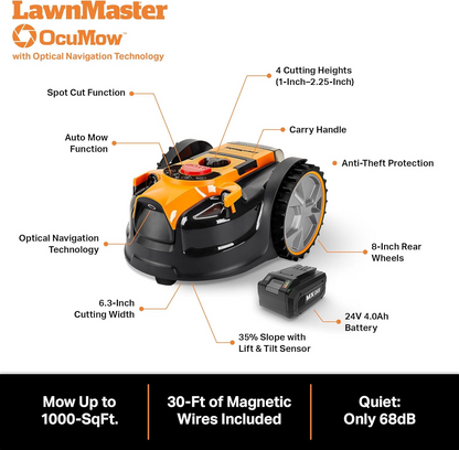 Cordless 10-in. Robot Lawn Mower