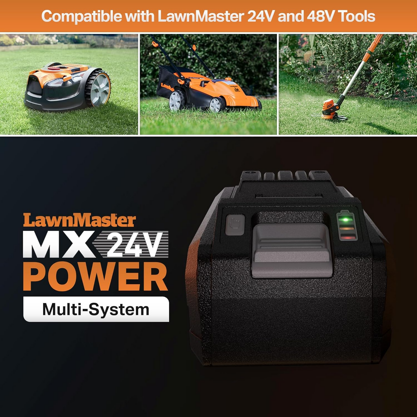 LawnMaster 24LB4005-CN 24V 4.0Ah Battery